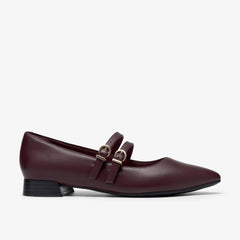 Burgundy Leather