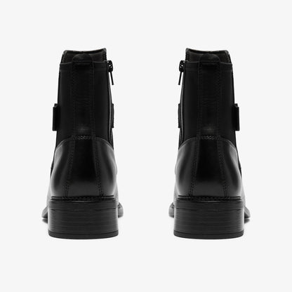 Maye Beth Black Leather - US 9498