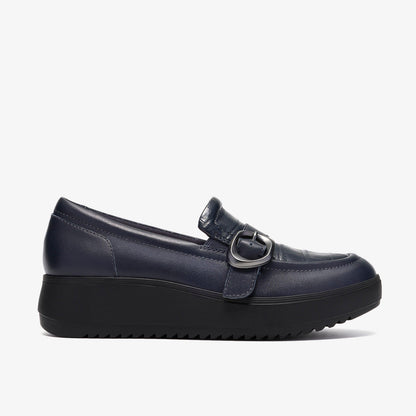 Zylah Vine Navy Combination Leather - US 0431