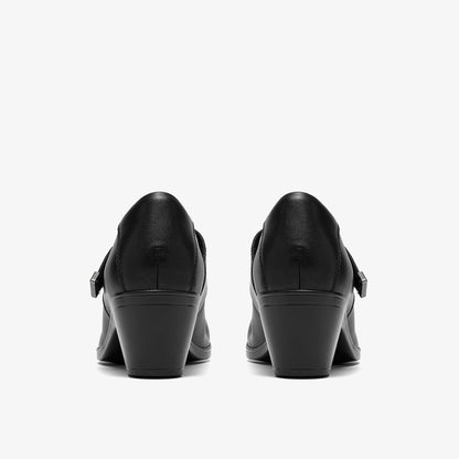 Emily 2 Jaynie Black Leather - US 7225